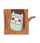 Cute owls（個別スタンプ：24）