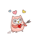 Cute owls（個別スタンプ：25）