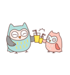 Cute owls（個別スタンプ：26）
