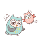 Cute owls（個別スタンプ：37）