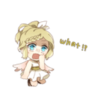 天真爛漫な天使にゃん（個別スタンプ：9）