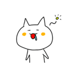 ゆるねこ（あっ）（個別スタンプ：10）