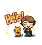 猫と2人暮らし（個別スタンプ：13）