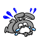 白黒つけろうさぎ（個別スタンプ：16）