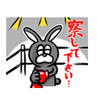 白黒つけろうさぎ（個別スタンプ：19）