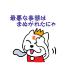 ポジティブキング「にゃれお」（個別スタンプ：21）