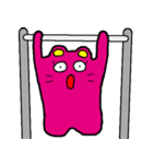 ピンクの猫ちゃん（個別スタンプ：25）