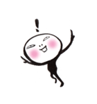 全身黒タイツのぬめ子さん（個別スタンプ：19）