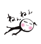 全身黒タイツのぬめ子さん（個別スタンプ：28）