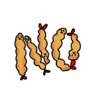 ゆかいなえびふらいたち（個別スタンプ：2）
