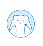 Gonmi - The Polarbear（個別スタンプ：1）