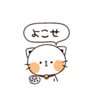 うえからねこ（個別スタンプ：16）