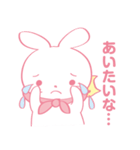 ツンデレかわいい！うさぎ彼女（個別スタンプ：2）