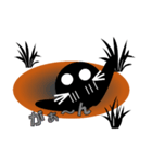 u的黒もぐら（個別スタンプ：13）