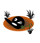u的黒もぐら（個別スタンプ：38）