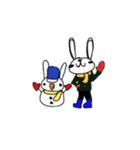 JET RABBIT（個別スタンプ：6）