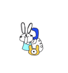 JET RABBIT（個別スタンプ：11）