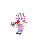 JET RABBIT（個別スタンプ：20）