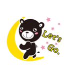 Cute Moon Bear（個別スタンプ：15）