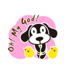 Star Dog and Chicks' Story（個別スタンプ：21）