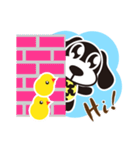 Star Dog and Chicks' Story（個別スタンプ：25）