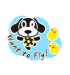 Star Dog and Chicks' Story（個別スタンプ：35）