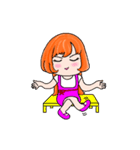 ORANGE GIRL mood articles（個別スタンプ：20）