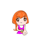 ORANGE GIRL mood articles（個別スタンプ：31）