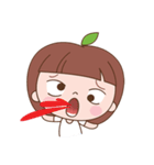 Little Apple Girl（個別スタンプ：5）