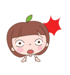Little Apple Girl（個別スタンプ：6）