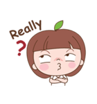 Little Apple Girl（個別スタンプ：10）