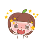 Little Apple Girl（個別スタンプ：14）