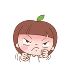 Little Apple Girl（個別スタンプ：16）