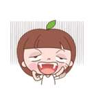 Little Apple Girl（個別スタンプ：30）