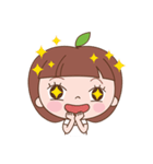 Little Apple Girl（個別スタンプ：33）