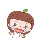 Little Apple Girl（個別スタンプ：37）