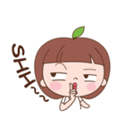 Little Apple Girl（個別スタンプ：38）