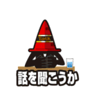 謎の宇宙人 レッドパイロン（個別スタンプ：18）