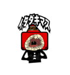 謎の宇宙人 レッドパイロン（個別スタンプ：19）