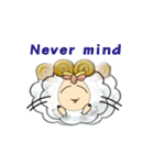 lovely sheep~for english（個別スタンプ：18）