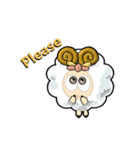 lovely sheep~for english（個別スタンプ：33）