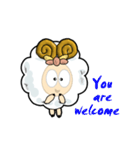 lovely sheep~for english（個別スタンプ：38）