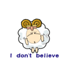 lovely sheep~for english（個別スタンプ：40）