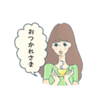 オトナ女子スタイル（個別スタンプ：11）