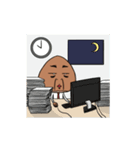 Chestnut the office worker（個別スタンプ：23）