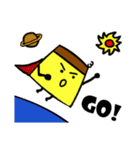 プリン三郎(世界一周)（個別スタンプ：3）