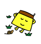 プリン三郎(世界一周)（個別スタンプ：5）