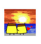 プリン三郎(世界一周)（個別スタンプ：20）