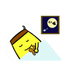 プリン三郎(世界一周)（個別スタンプ：35）