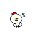 にわとりさんスタンプ（個別スタンプ：10）